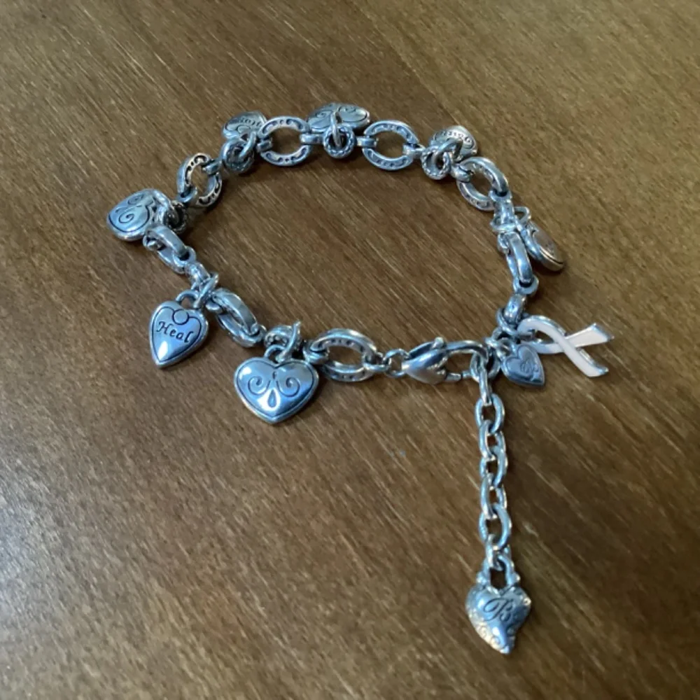 Brighton Silver-tone Charm Bracelet